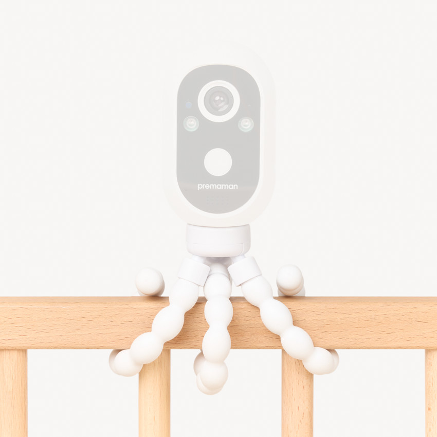 Trípode flexible para cámara de babyphone 