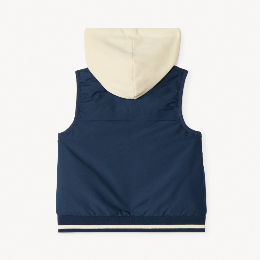 Chaleco acolchado con capucha para bebé niño 