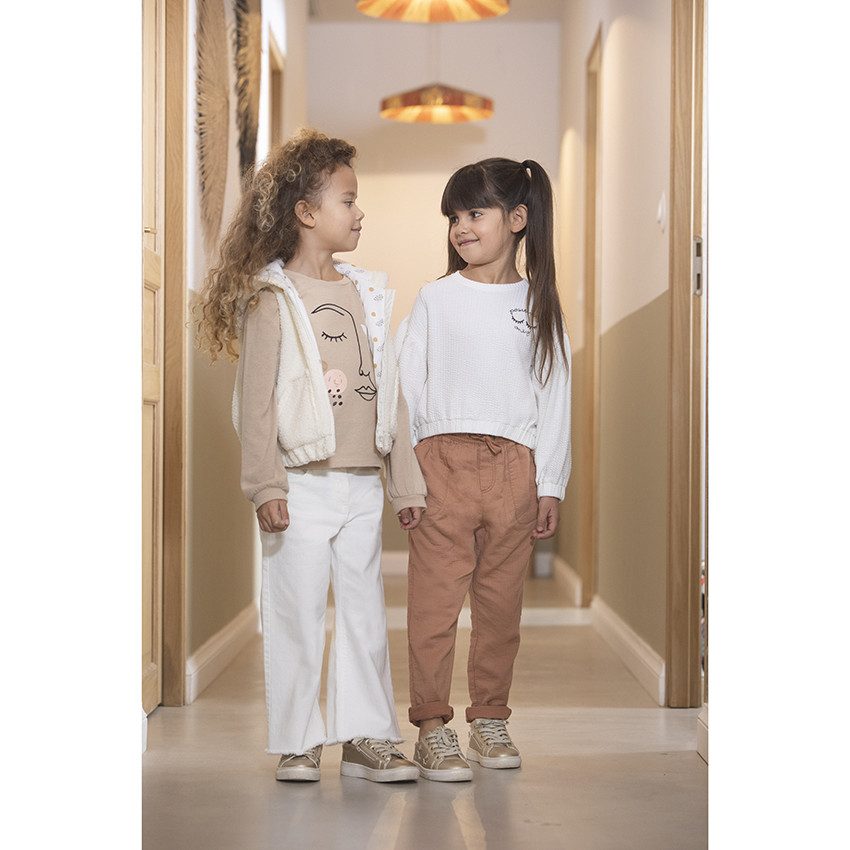 Chaleco de sherpa con capucha 