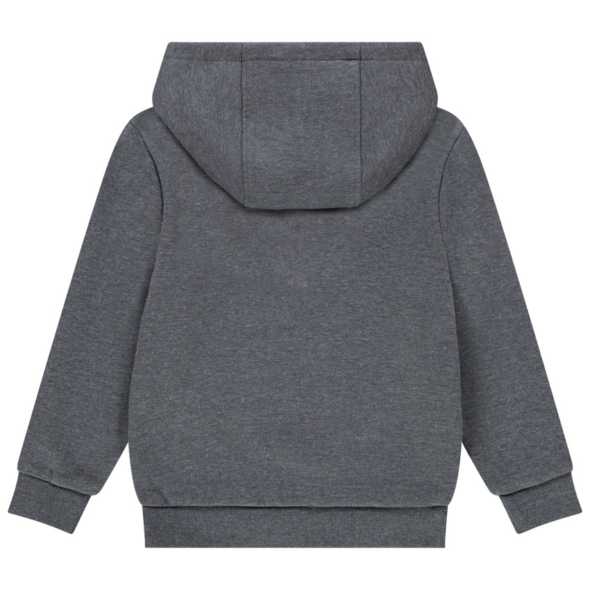 Sudadera con capucha en lana con print de Batman dorado 