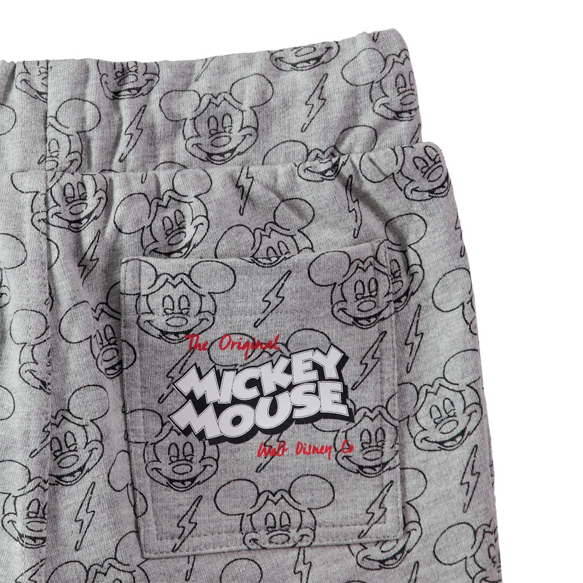 Conjunto de camiseta con mensaje estampado y bermudas estampadas Mickey ©Disney all-over  Additional Conjunto de camiseta con mensaje estampado y bermudas estampadas Mickey ©Disney all-over