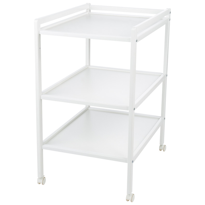 Mesa cambiador 2 estantes Tiny - Blanco 