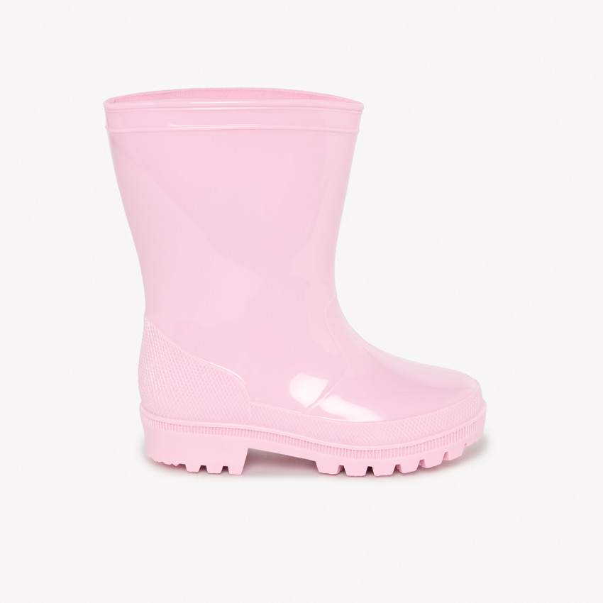 Bottes de pluie vernies unies pour fille 