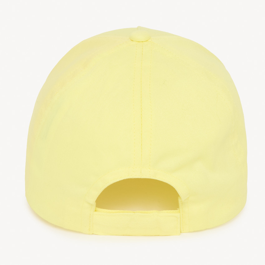 Gorra con estampado de hibisco y lentejuelas para niña 