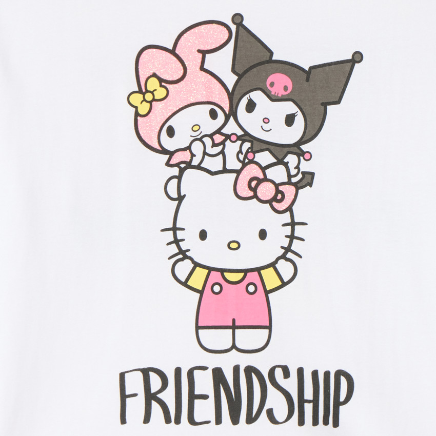 Camiseta de manga larga Hello Kitty para niña 