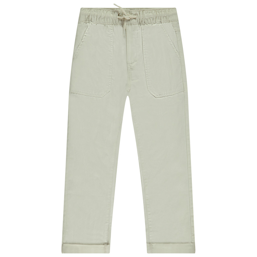 Pantalón liso de lona para niño  Additional Pantalón liso de lona para niño