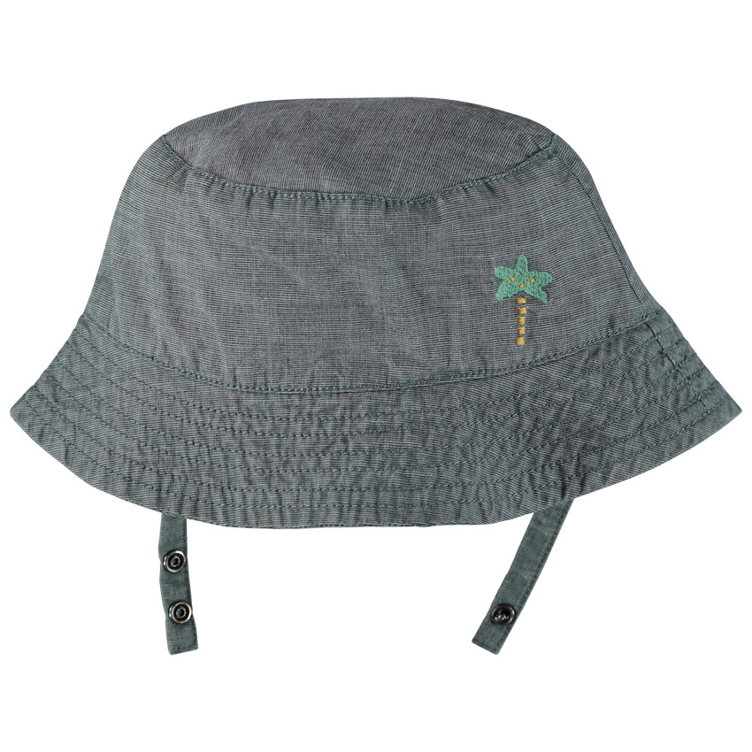 Bob con bordado de palmera para bebé niño 