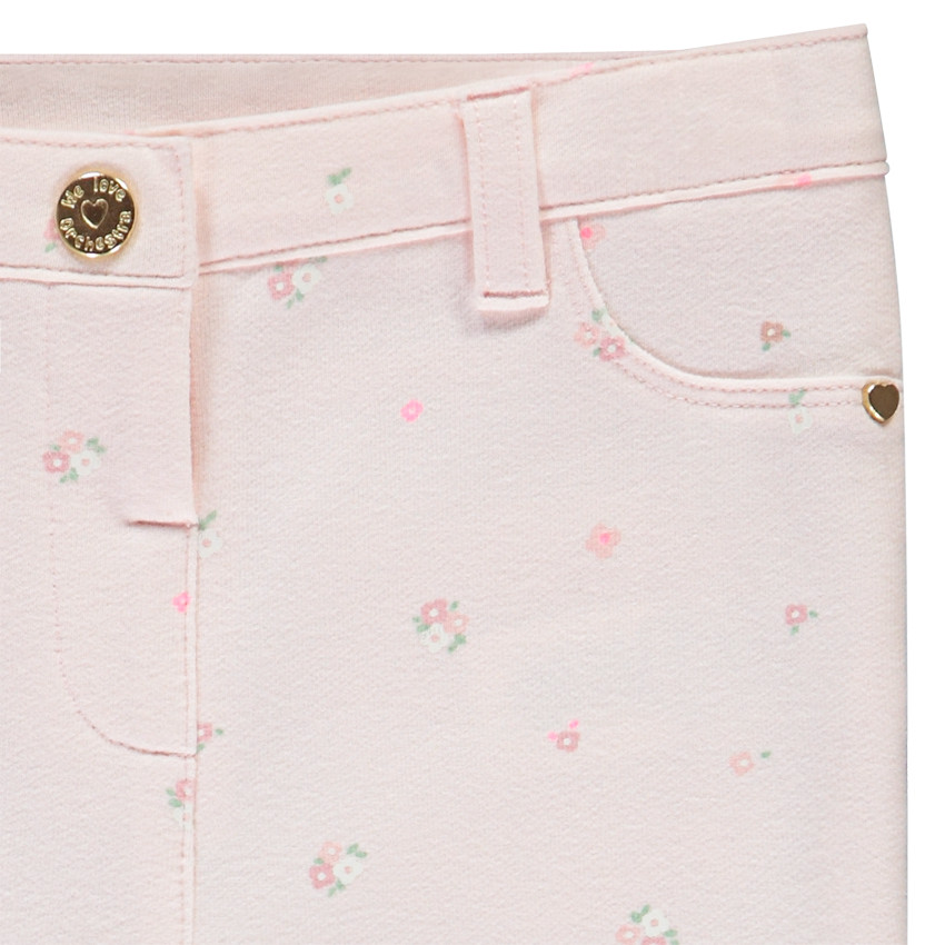 Jeggings de felpa estampados para bebé niña 