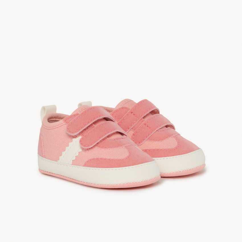 Zapatillas bajas con banda para bebé niña 