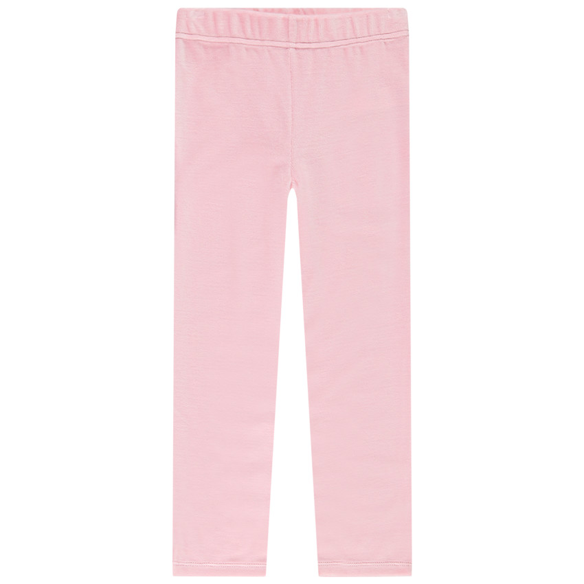 Pijama de 2 piezas de terciopelo con estampado de unicornio para niña 