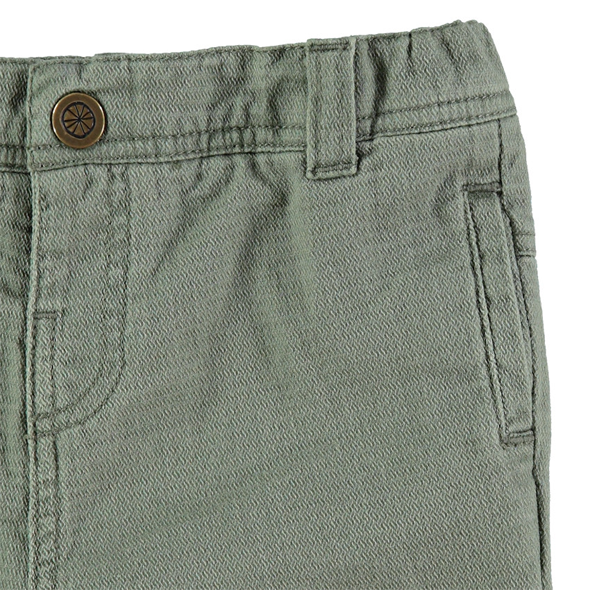 Bermudas de algodón de fantasía caqui  Additional Bermudas de algodón de fantasía caqui