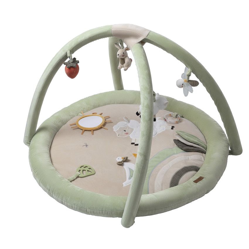 Alfombra de juego de terciopelo La Vie à la Ferme 