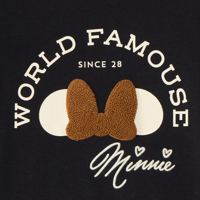 Camiseta de manga larga Minnie para niña 