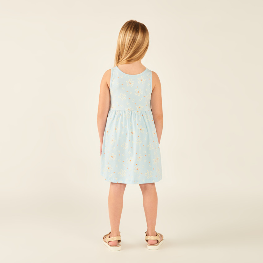 Vestido sin mangas con estampado fantástico niña 