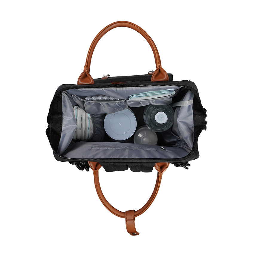 Mochila con cambiador Escapade gris oscuro 