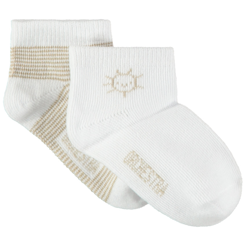 Pack de 2 pares de calcetines con estampado de sol y rayas  Additional Pack de 2 pares de calcetines con estampado de sol y rayas