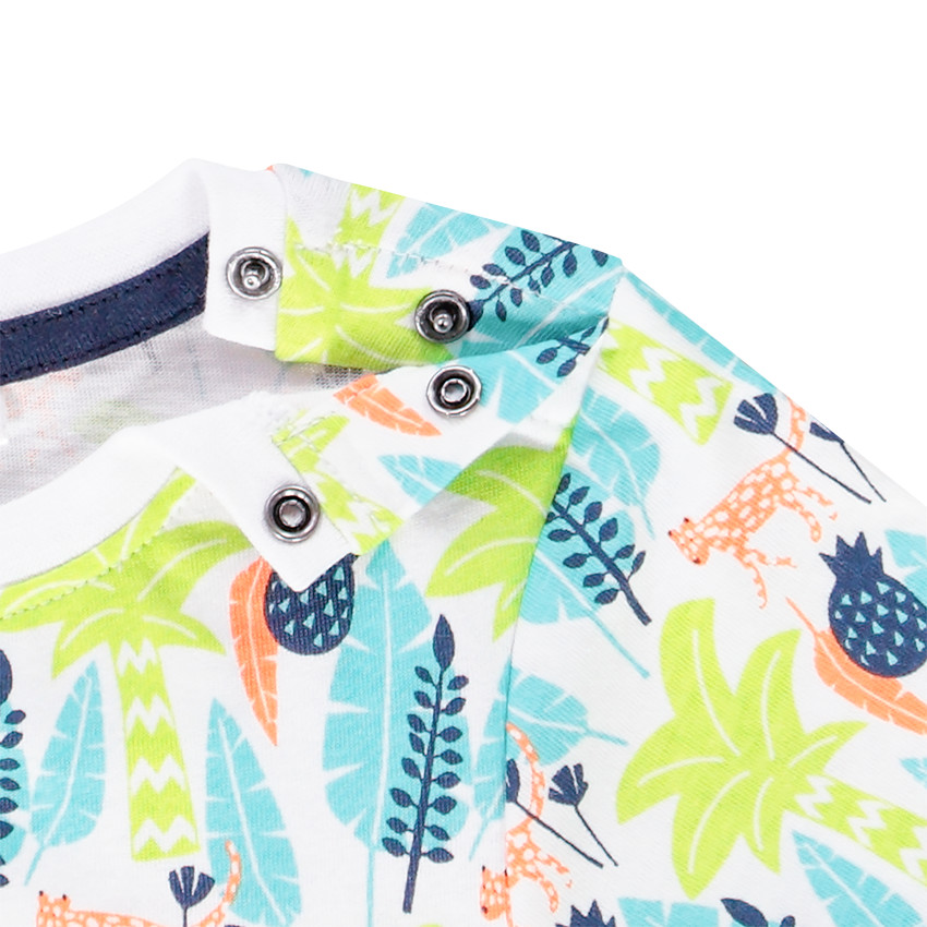 Ensemble de plage t-shirt et bermuda imprimé Savane pour bébé garçon  Additional Ensemble de plage t-shirt et bermuda imprimé Savane pour bébé garçon