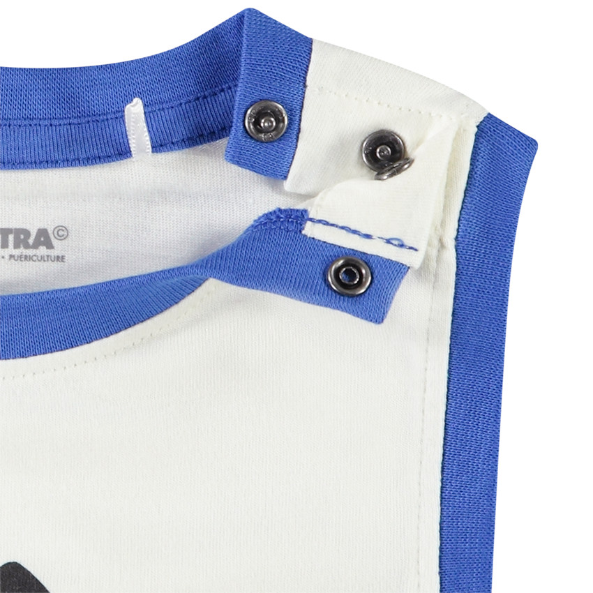 Conjunto 2 piezas con estampados fantasía para bebé niño 