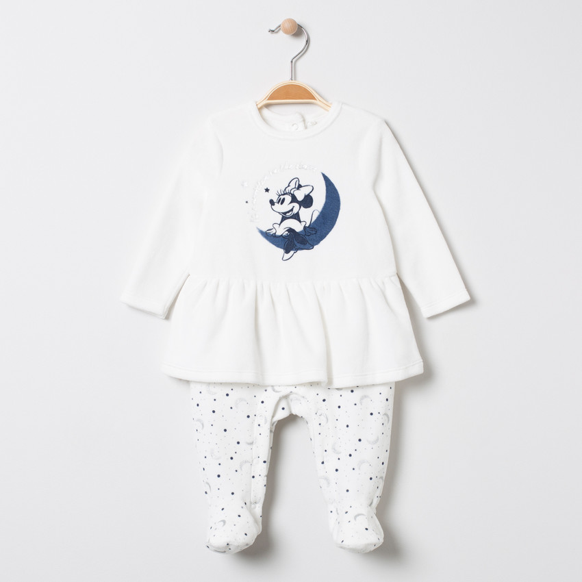 Pelele de terciopelo efecto 2 en 1 motivo  Minnie   Additional Pelele de terciopelo efecto 2 en 1 motivo  Minnie