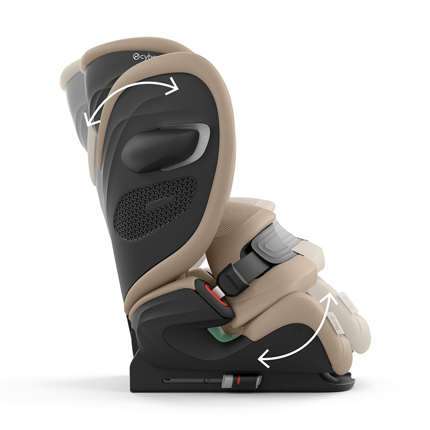Asiento de coche Pallas G2 i-Size 75-150 cm Tejido Plus almond beige Cybex 
