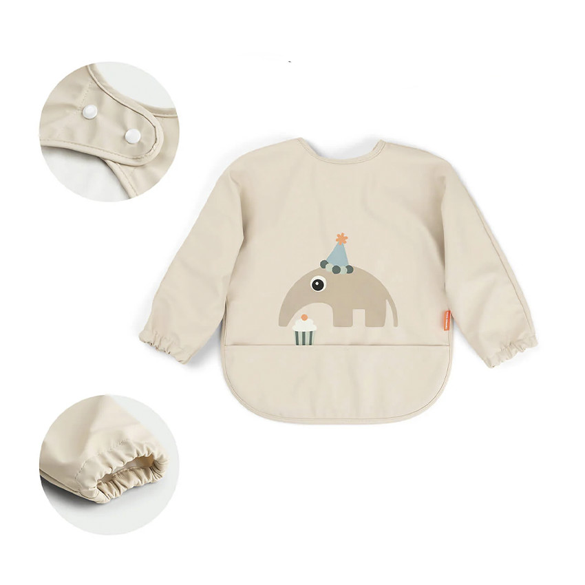 Babero impermeable con bolsillo y manga larga Celebration arena 