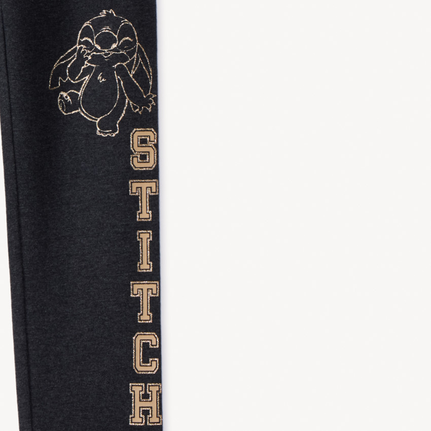 Caleón largo unicolor Stitch Disney para niña 