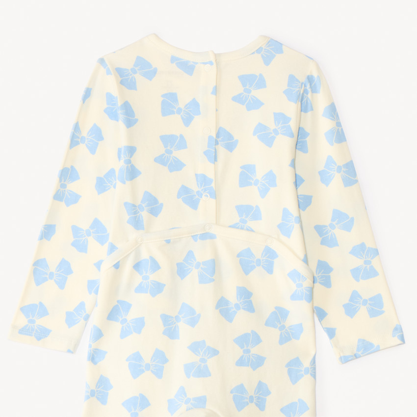 Lote de 3 pijamas con estampado de lazos para niña - diferentes aperturas según la edad 