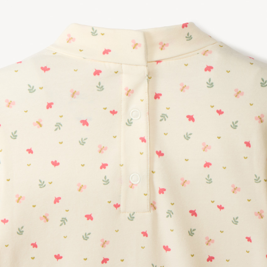 Lot de 2 sous-pulls à col roulé pour bébé fille 