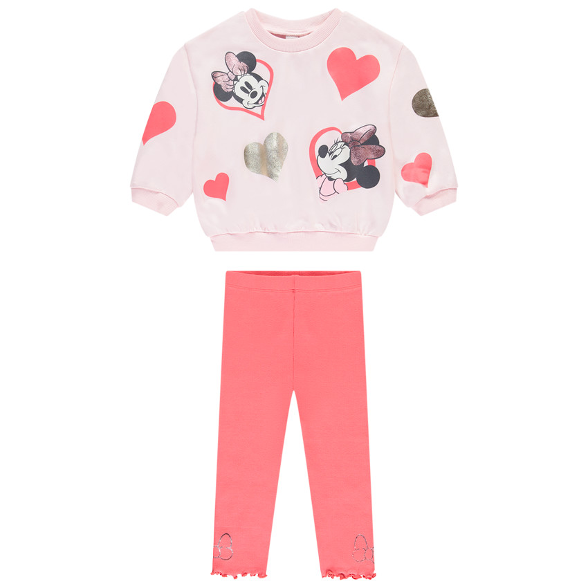 Conjunto de chándal Minnie Disney para niña bebé 