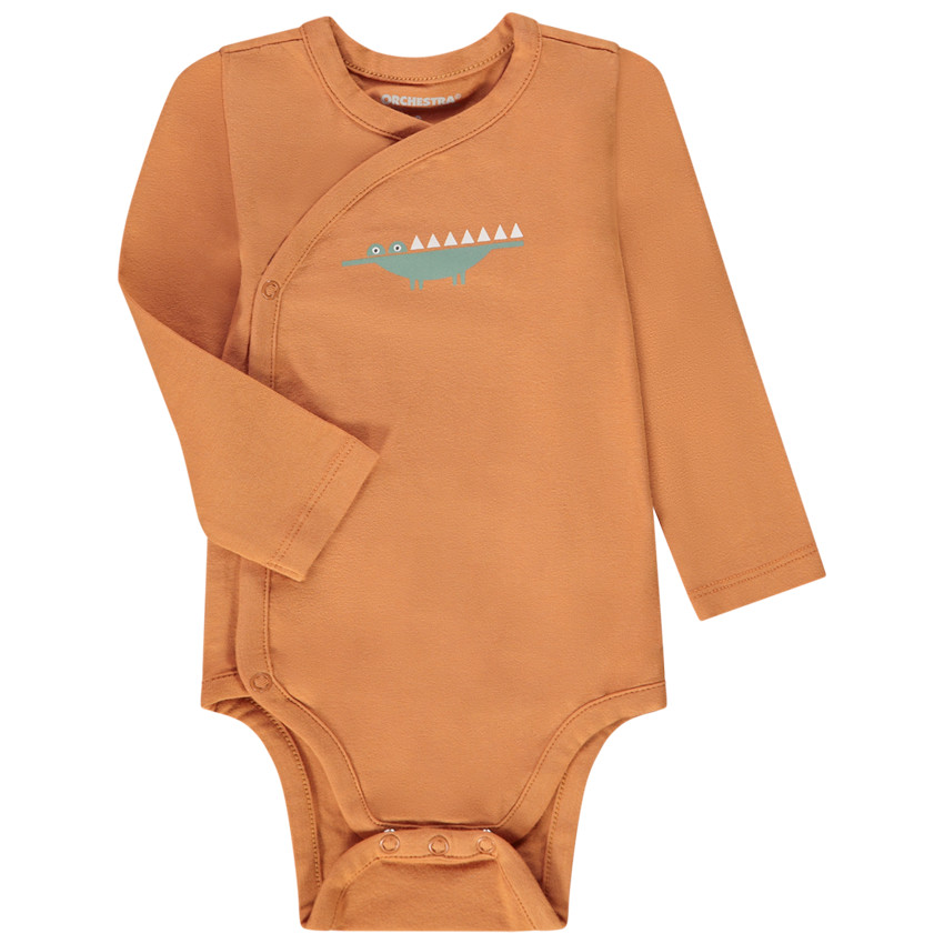 Pack de 7 bodies de jersey estampados para bebé niño 