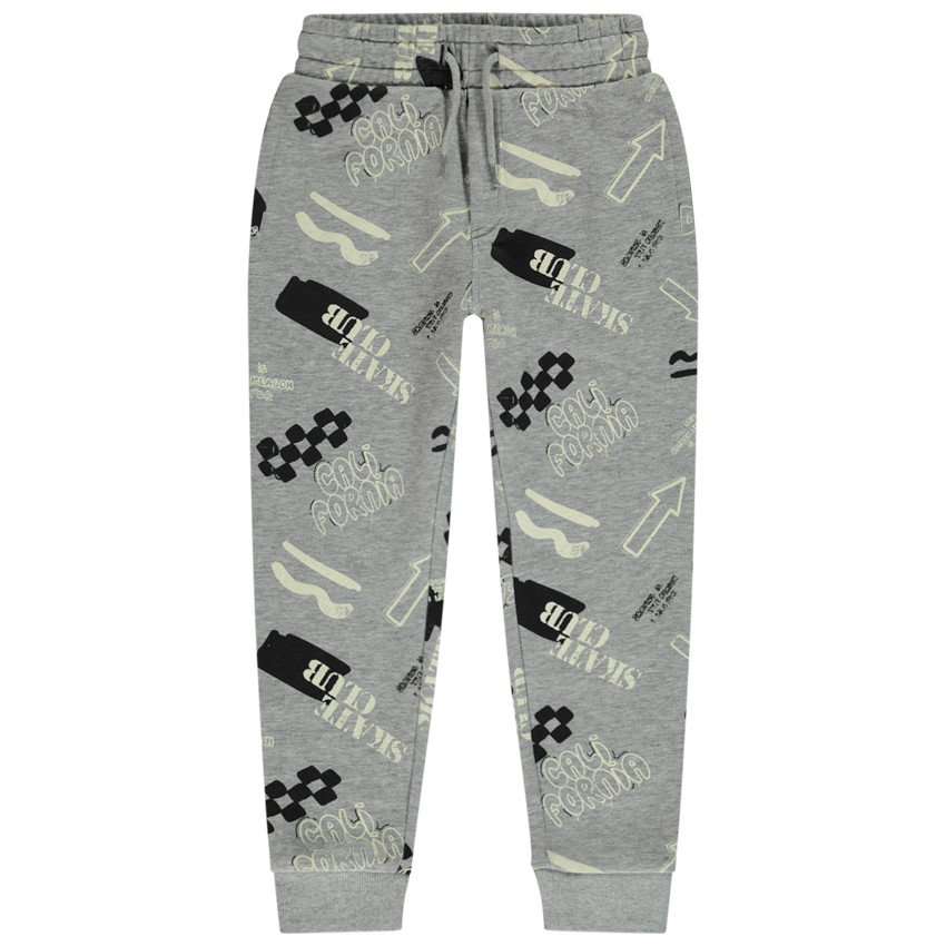 Jogging felpa estampado fantasía para niño 