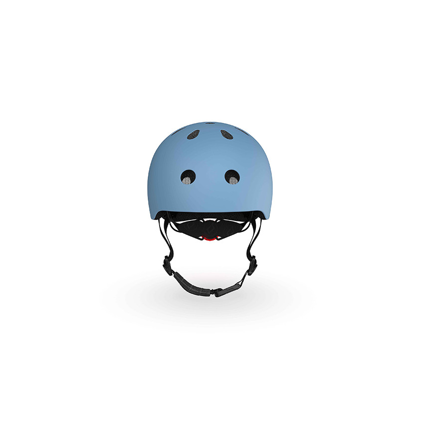 Casco infantil Scoot&Ride S-M 51-55cm Steel gris azul 