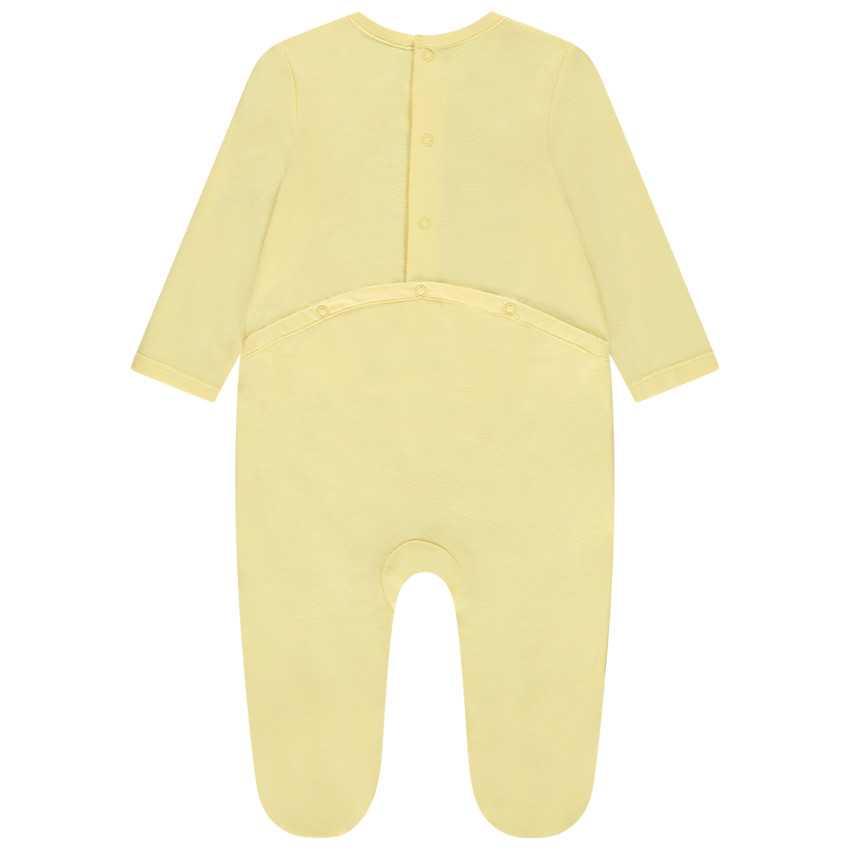 Pelele de punto liso con estampado de animal para bebé niño  Additional Pelele de punto liso con estampado de animal para bebé niño