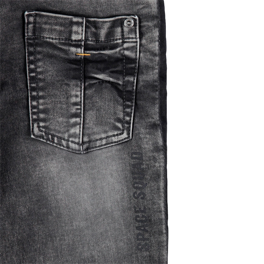 Júnior - Vaqueros slim de efecto desgastado con bandas laterales 