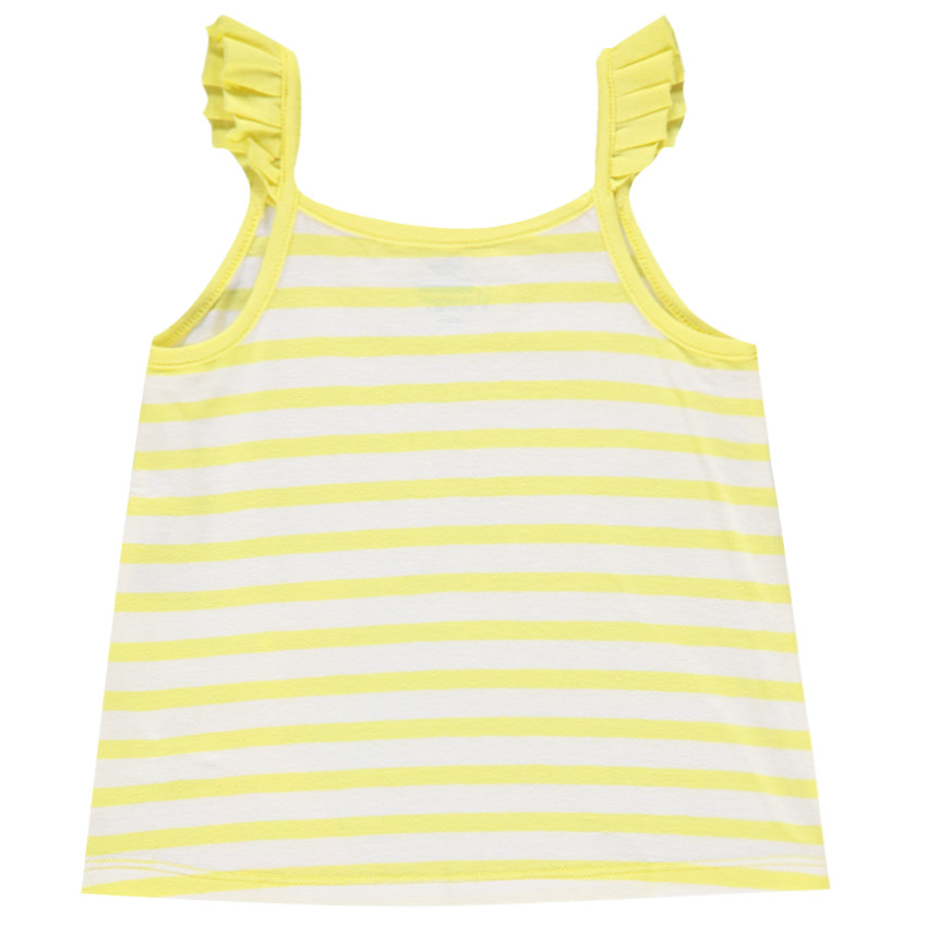 Camiseta con tirantes con volantes y estampado de Hada Campanilla 