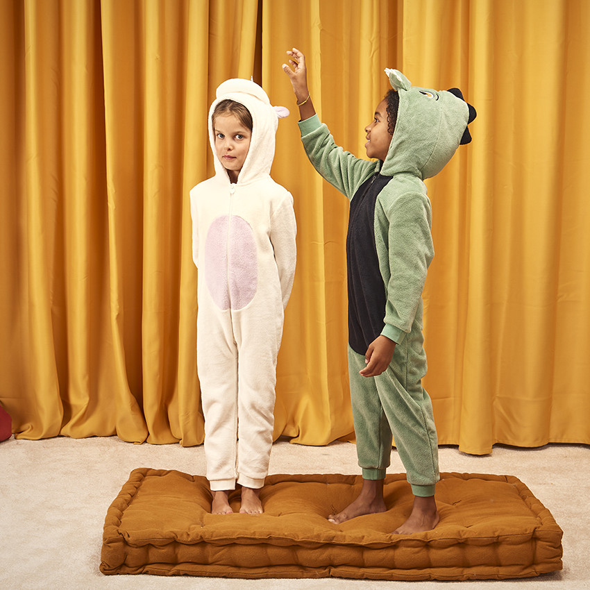 Surpyjama ludique crocodile en sherpa pour garçon  Additional Surpyjama ludique crocodile en sherpa pour garçon