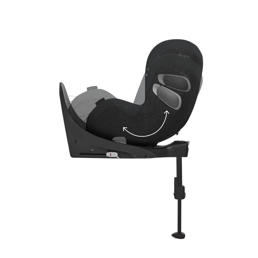 Silla de auto giratoria Sirona Z2 I-Size - Deep black 