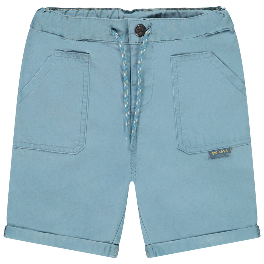 Bermudas de tela con bolsillos para bebé niño 