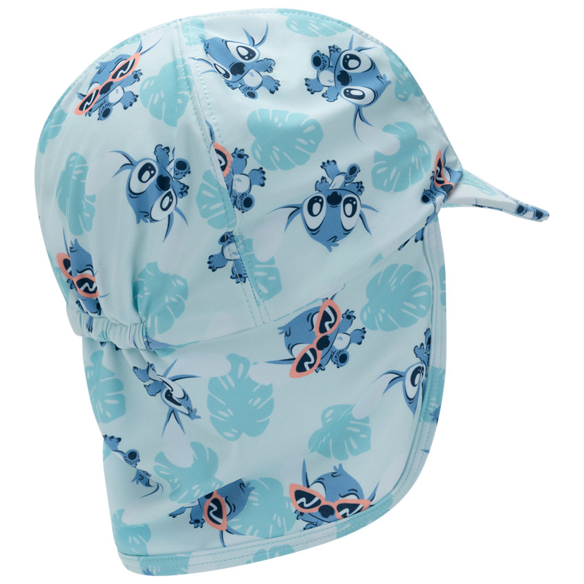 Gorra sahariana anti-UV estampada de Stitch Disney para bebé 
