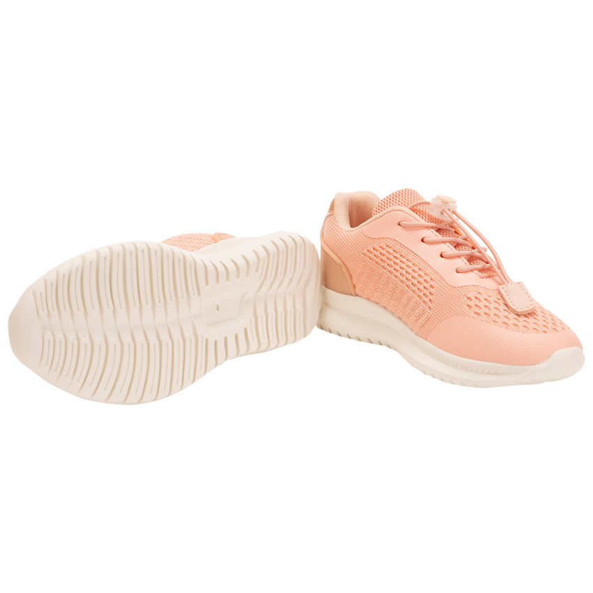 Zapatillas deportivas de malla con elástico para niña 