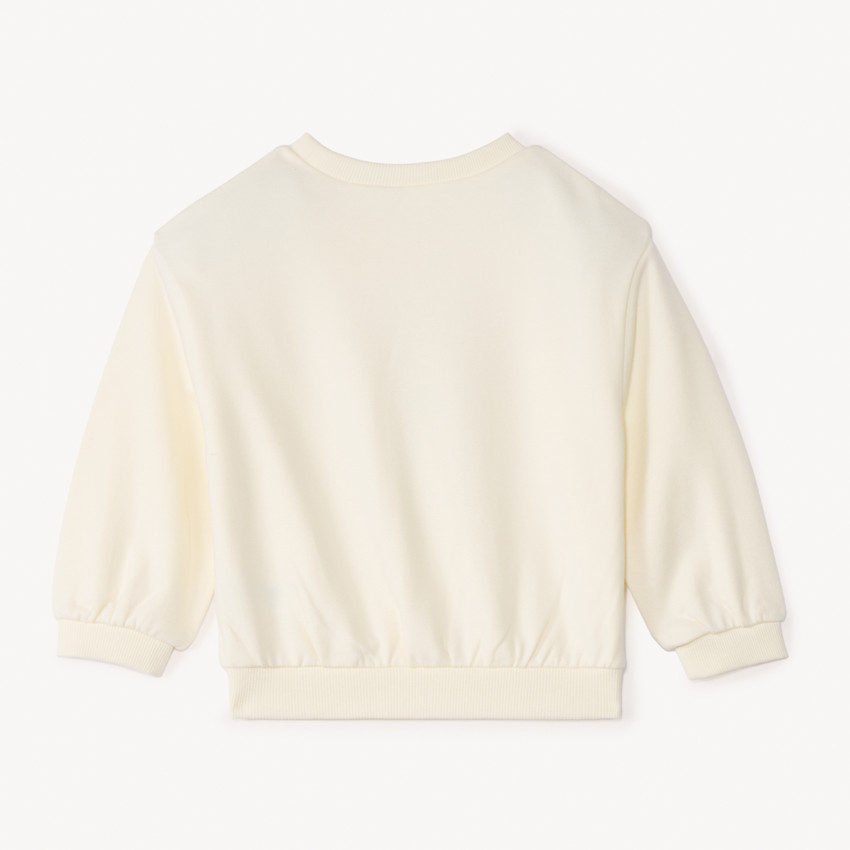 Sudadera oversized con estampado de Stitch de Disney para niña. 