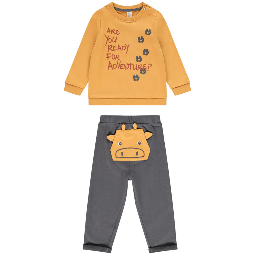 Conjunto jogging de felpa 