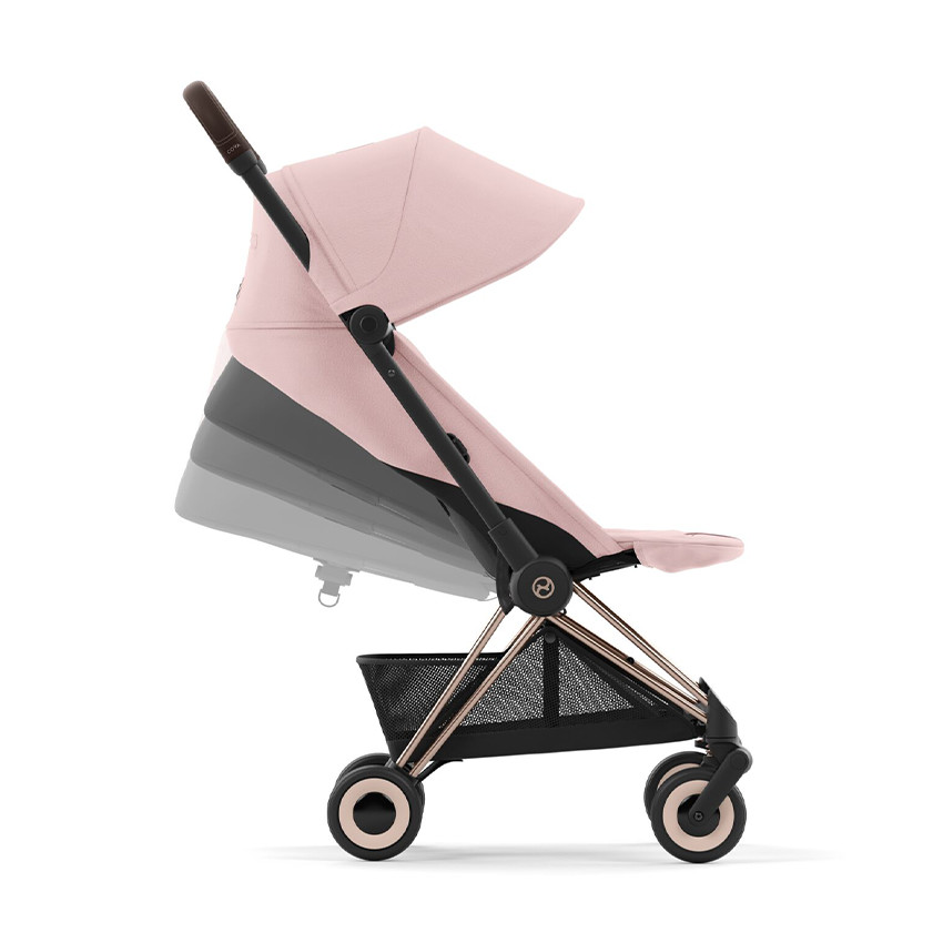Silla de paseo ultra compacta Coya Rosegold/Peach pink 