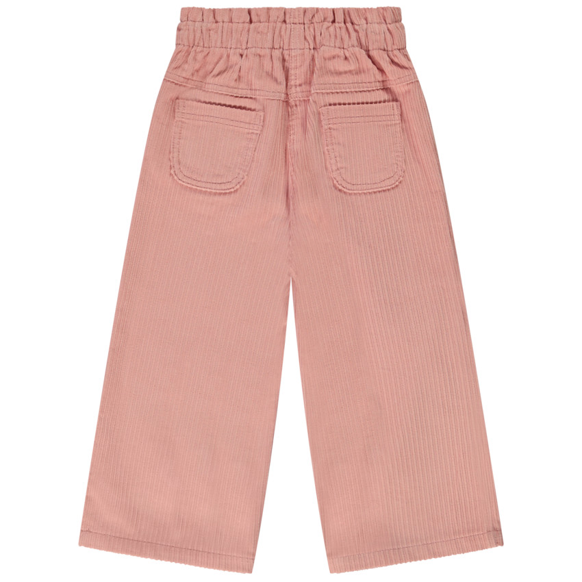 Pantalon large en velours côtelé pour bébé fille 