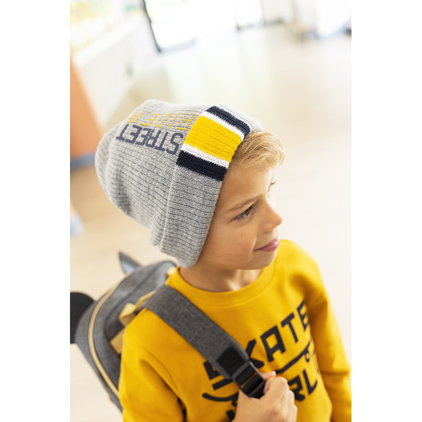 Gorro de punto print street rider para niño 