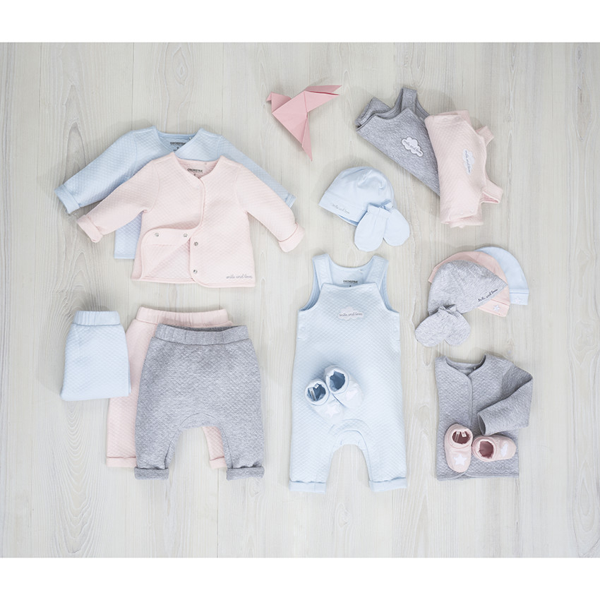 Chaqueta de felpa con cruces all over 