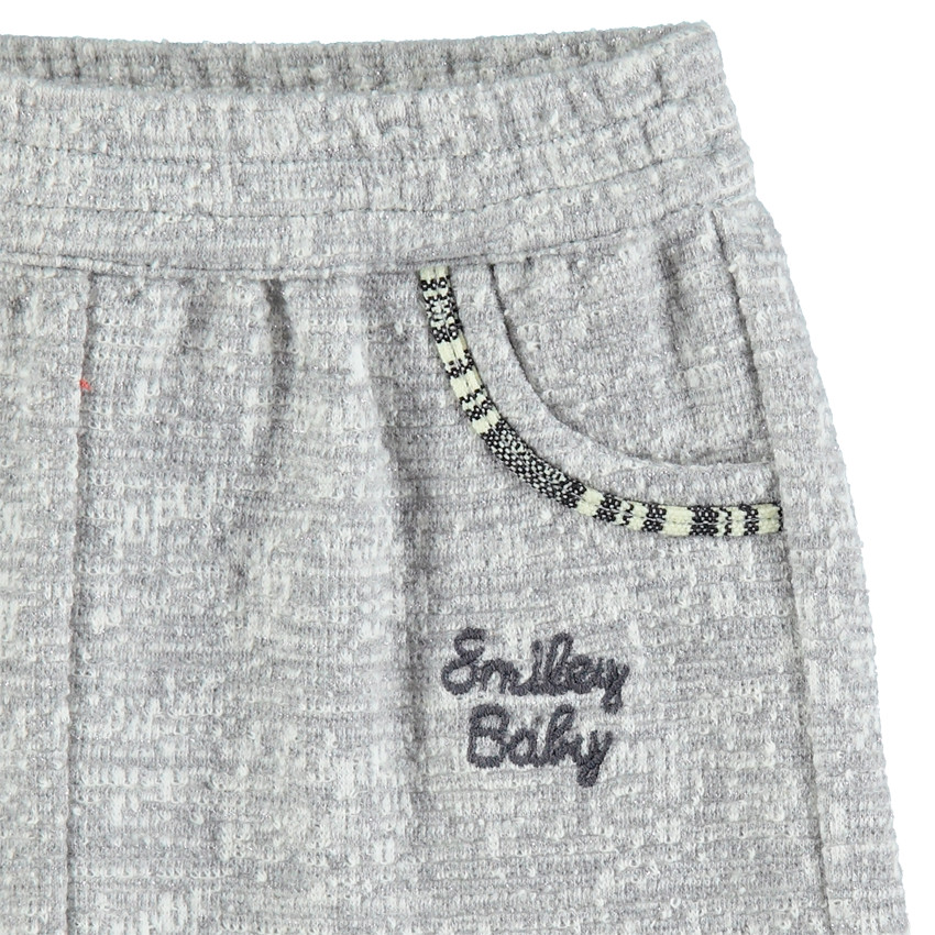Pantalón de punto de fantasía con estampados Smiley 