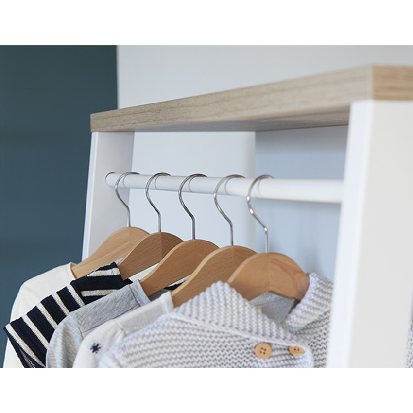 Perchero con 1 cajón Marcel 