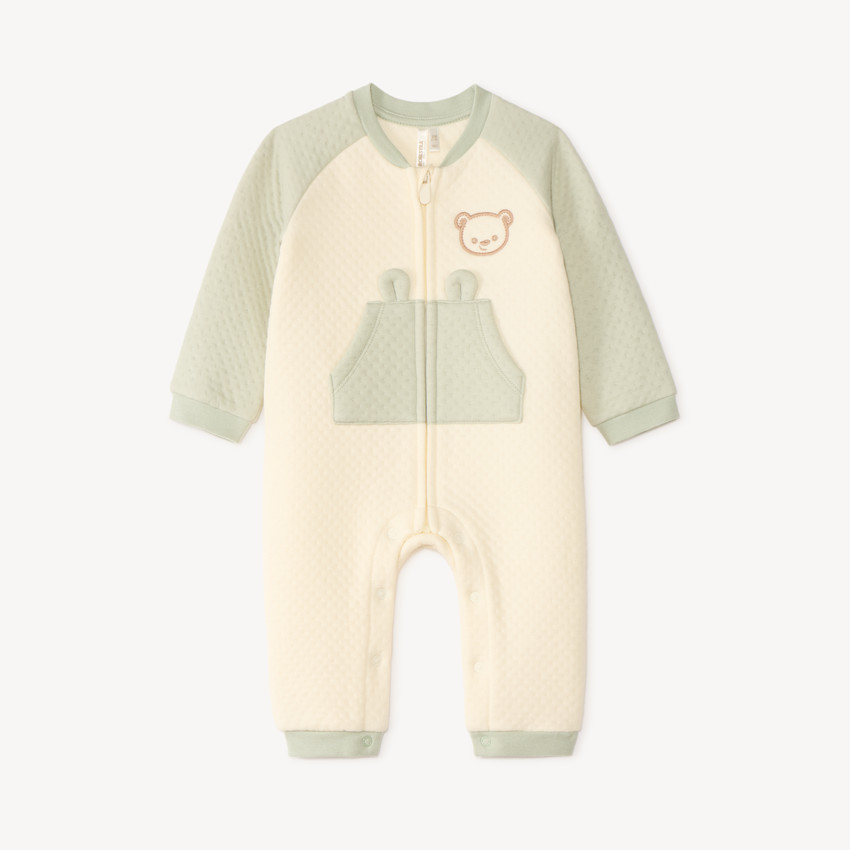 Monopatín largo bicolor con motivos de oso para bebé niño 
