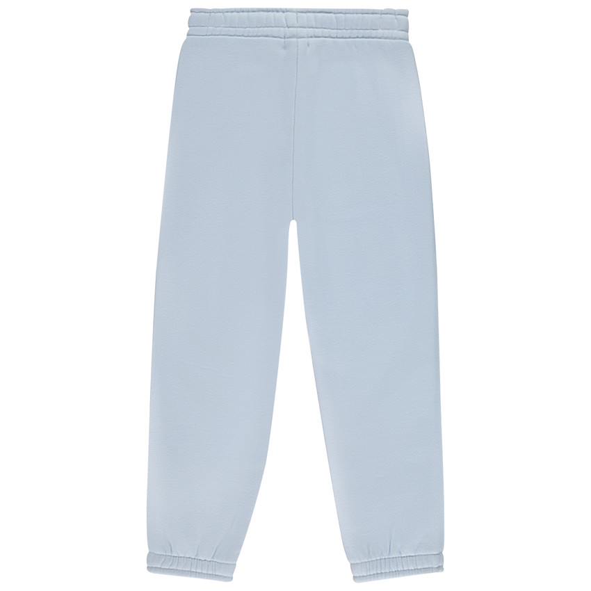 Pantalón jogging de felpa con parche de bucle niña 